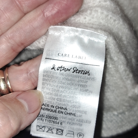 Anthropologies PARIS ATELIER & OTHER STORIES WOOL/ MOHAIR Blend New MED - Picture 12 of 14